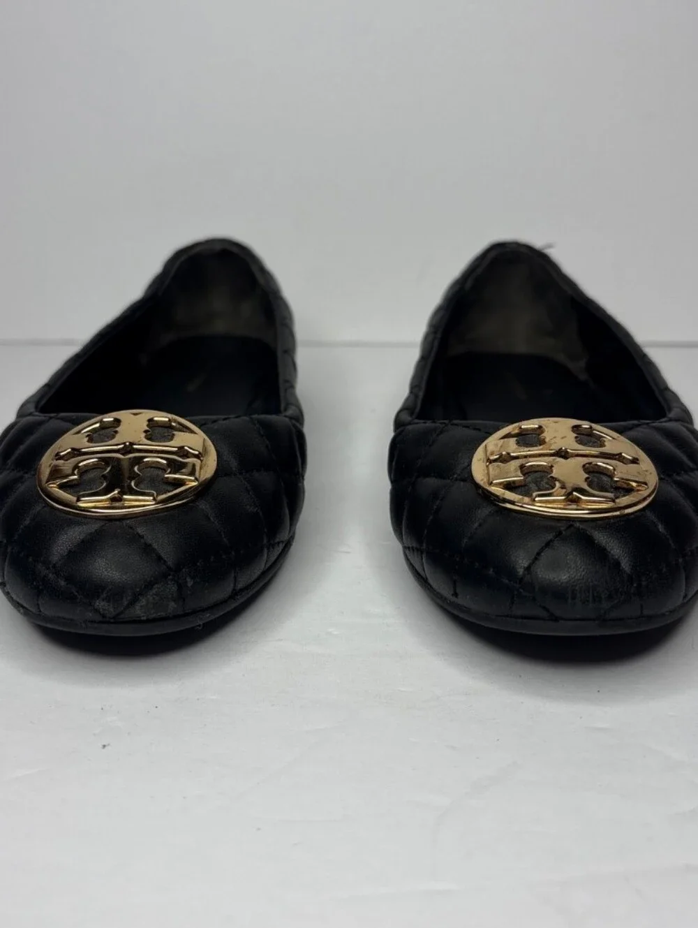 Tory Burch Quilted Ballet Flats Size  7.5